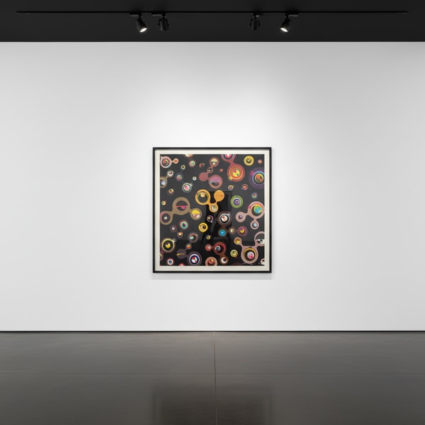 Takashi Murakami - Jellyfish Eyes (black 4), 2006