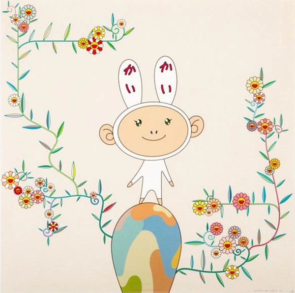 Takashi Murakami - Kaikai With Moss, 2003
