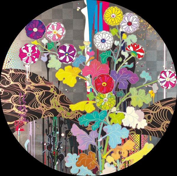 Takashi Murakami - Kansei Like The River Flow, 2010