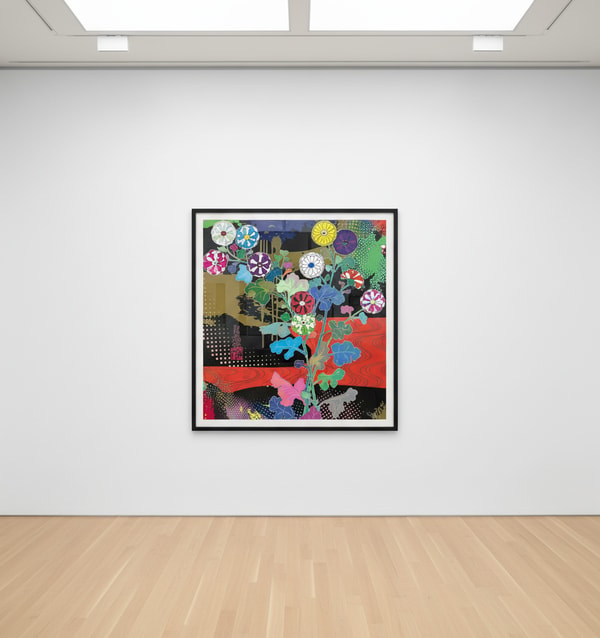 Takashi Murakami - Korin, Dark Matter, 2015