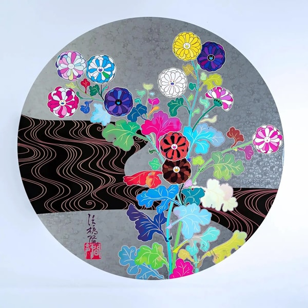 Takashi Murakami - Korin, Tranquility, 2020