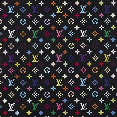 Takashi Murakami - LV Monogram Multicolor Black, 2007