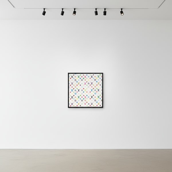 Takashi Murakami - LV Monogram Multicolor White, 2007