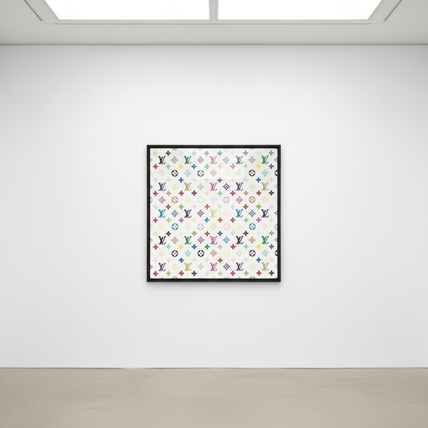 Takashi Murakami - Monogram Multicolour on White, 2007, Screenprint