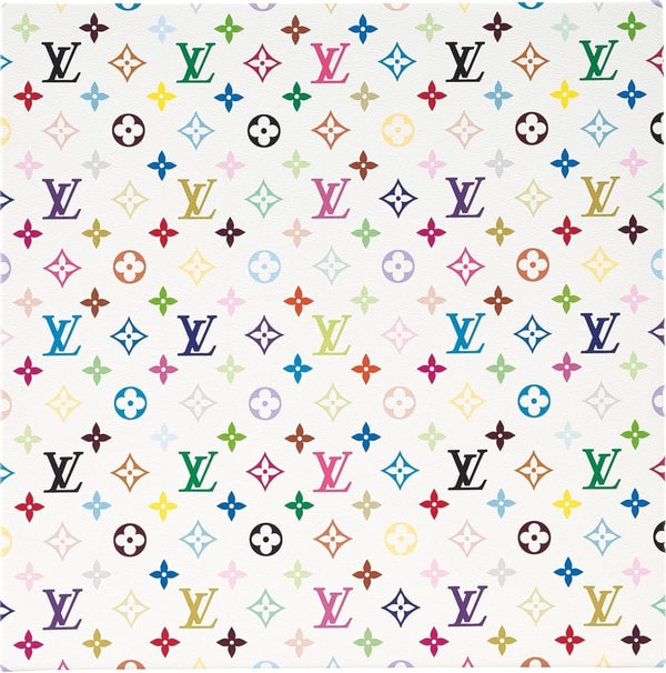 Takashi Murakami - Monogram Multicolour on White, 2007