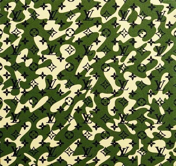 Takashi Murakami - Monogramouflage (green), 2008