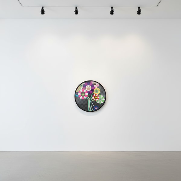 Takashi Murakami - Purple Flowers in a Bouquet, 2010