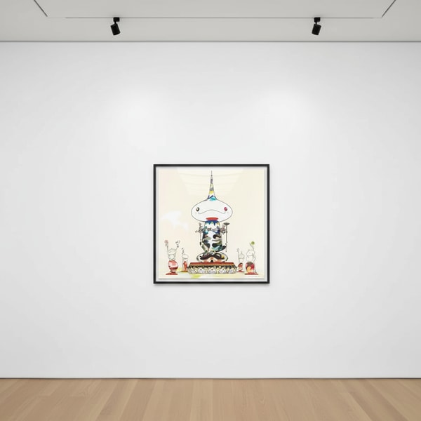 Takashi Murakami - Reversed Double Helix Mega Power, 2005, Lithograph