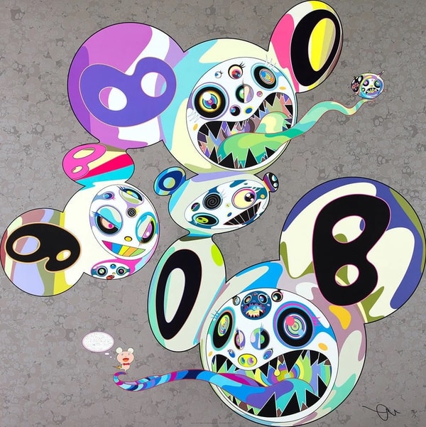 Takashi Murakami - Spiral, 2014