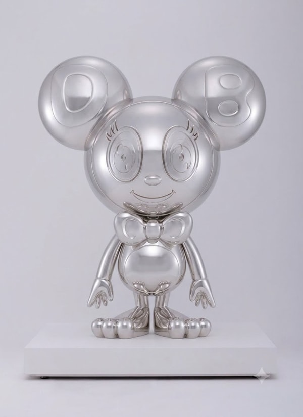 Takashi Murakami - Untitled (Silver), 2020