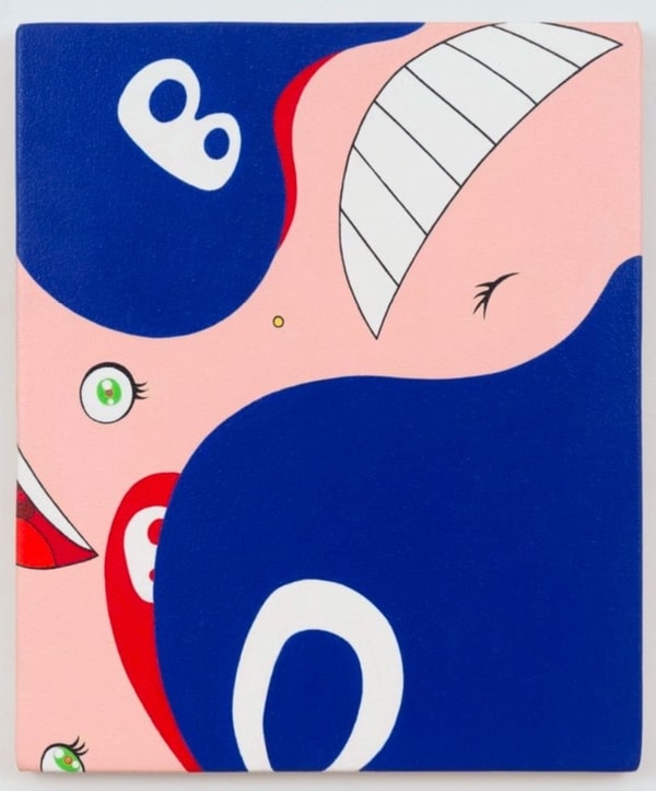 Takashi Murakami - Untitled (Blue DOB), 1995