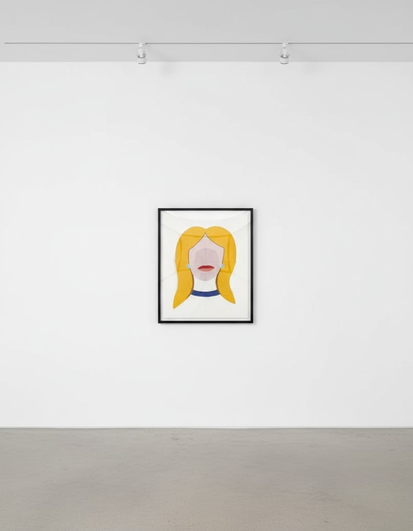 Tom Wesselman - Blonde Kite, 1988, Screen print