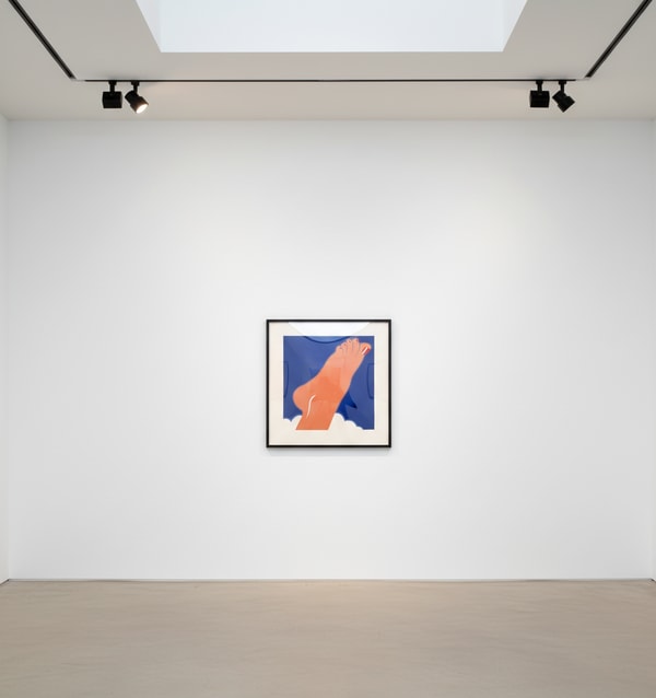 Tom Wesselman - Seascape (Foot), 1968, Screen print