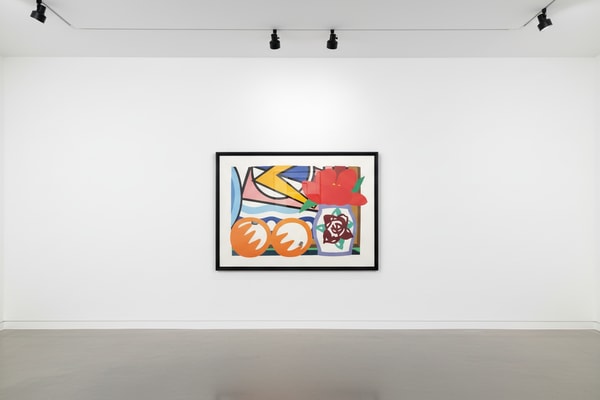 Tom Wesselman - Still Life With Lichtenstein and Two Oranges, 1993, Silkscreen