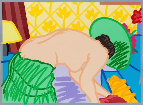 Tom Wesselmann - 1960 Judy Trying On Clothes, 1996