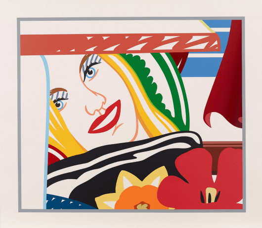 Tom Wesselmann - Bedroom Face (from Bedroom Painting #41), 1990