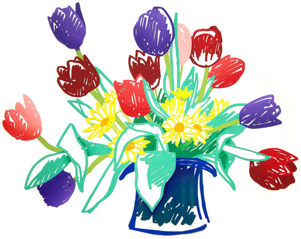 Tom Wesselmann - Birthday Bouquet, 1988-1991