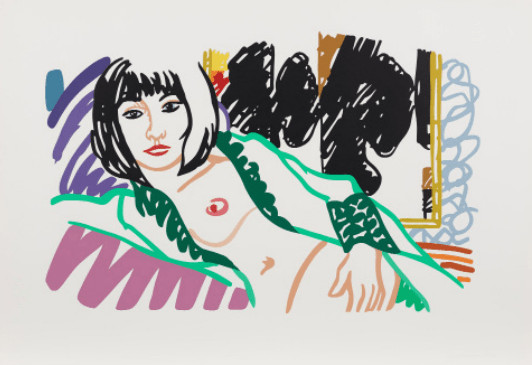 Tom Wesselmann - Monica In Robe With Motherwell, 1994