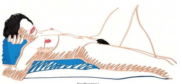 Tom Wesselmann - Monica Lying On Her Back, 1988-97