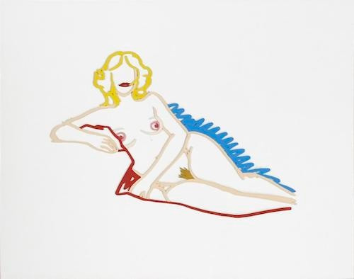 Tom Wesselmann - Rosemary Lying On One Elbow, 1989