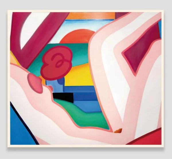 Tom Wesselman - Sunset Nude (Variation #1), 2002, Oil on canvas