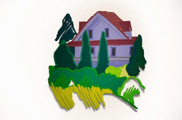 Tom Wesselman - Tenannah Lake House Edition, 1992, Alkyd on cut out steel