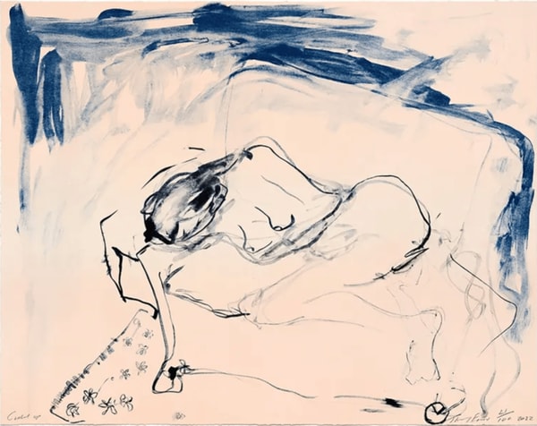 Tracey Emin - Curled Up, 2022