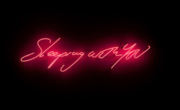 Tracey Emin - Sleeping with YOU, 2007, Neon