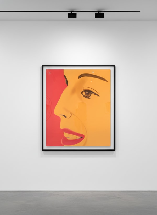 Alex Katz - Ada 7, 2022, Silkscreen Print