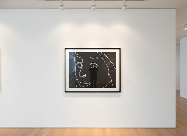 Alex Katz - Ada (black), 2022