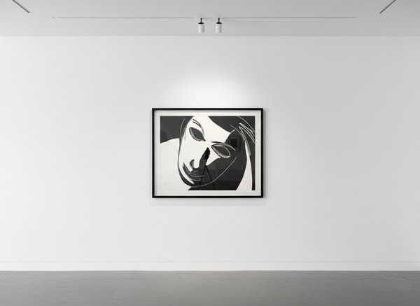 Alex Katz - Black and White Dancer, 2021