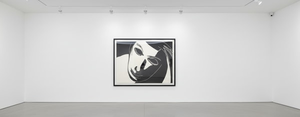 Alex Katz - Black & White Dancer and Purple Dancer set, 2021