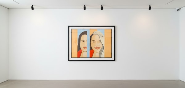 Alex Katz - Elizabeth 2, 2018, Oil on linen