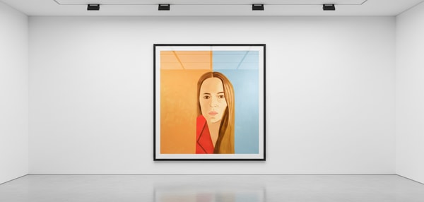 Alex Katz - Elizabeth, 2024, Archival pigment ink on Innova Etching Cotton Rag 315 gsm fine art paper