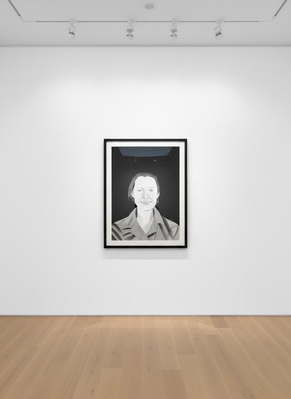 Alex Katz - Lauren, 2017, Archival pigment inks on Crane Museo Max 365 gsm fine art paper