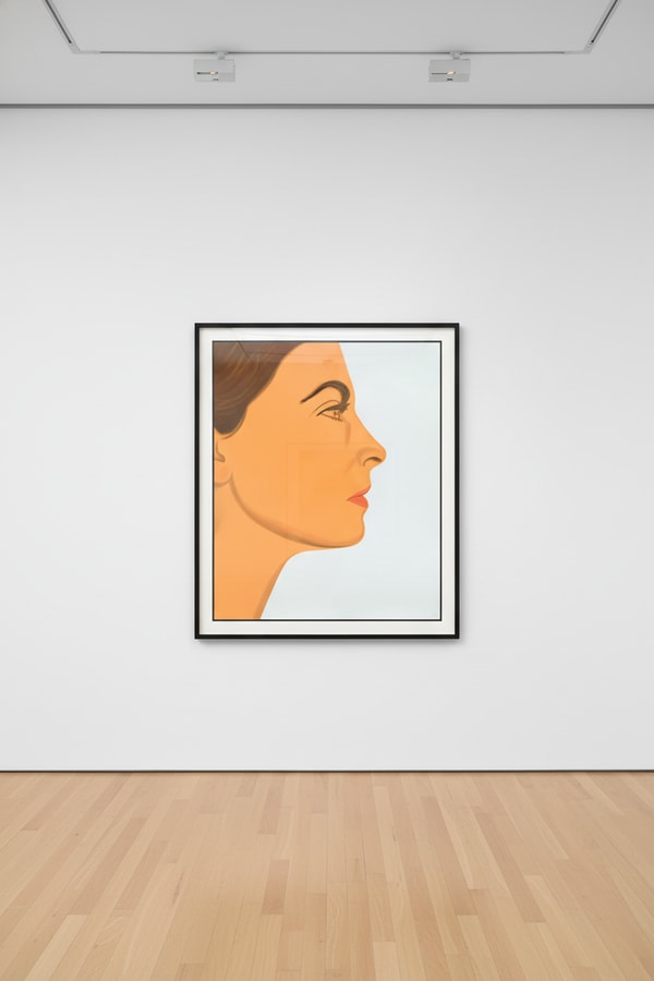 Alex Katz - Olivia 1, 2025, Silkscreen in colors on Saunders 425gsm paper