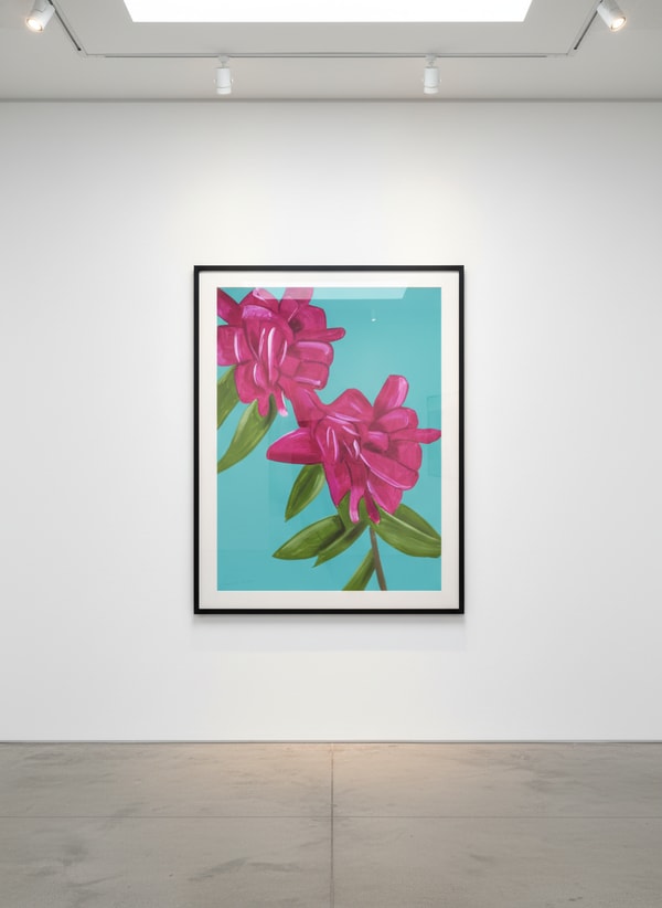 Alex Katz - Peonies, 2021