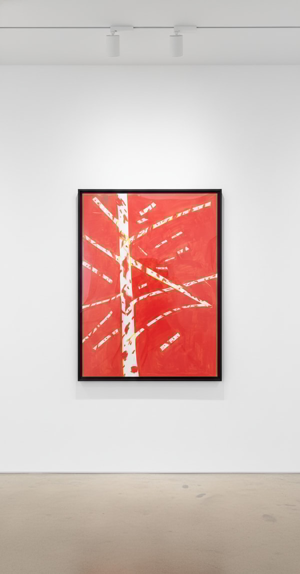 Alex Katz - Red Tree, 2024
