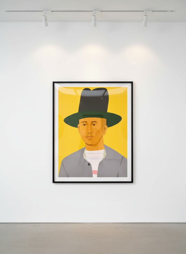 Alex Katz - The Creative Director (Pharrell), 2025, Silkscreen in colors on Saunders Waterford High White HP 425 gsm fine ...
