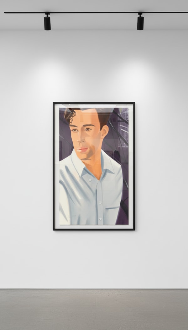 Alex Katz - Vincent 1, 2021, Archival pigment ink on Innova Etching Cotton Rag 315 gsm fine art paper