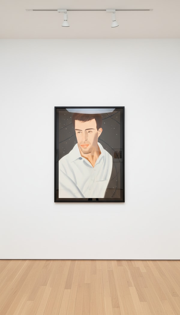 Alex Katz - Vincent 2, 2021, Archival pigment ink on Innova Etching Cotton Rag 315 gsm fine art paper