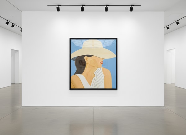 Alex Katz - Vivien With Hat, 2021