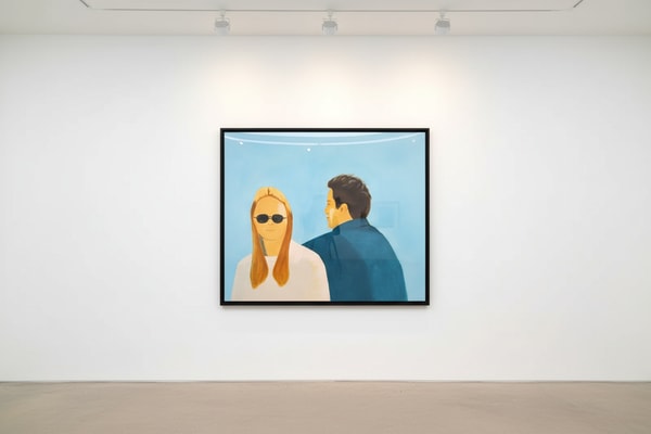 Alex Katz - White Lotus 10, 2023