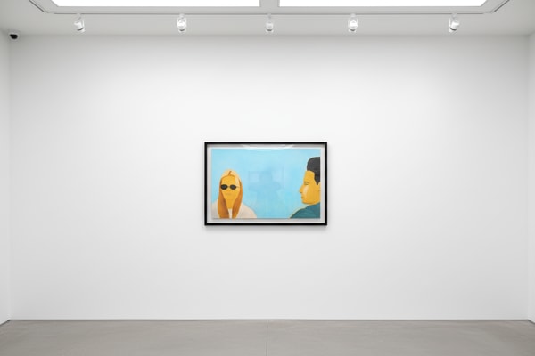 Alex Katz - White Lotus 8, 2023
