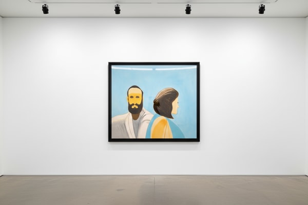Alex Katz - White Lotus 9, 2023, Archival pigment ink on Innova Etching Cotton Rag 315 gsm fine art paper