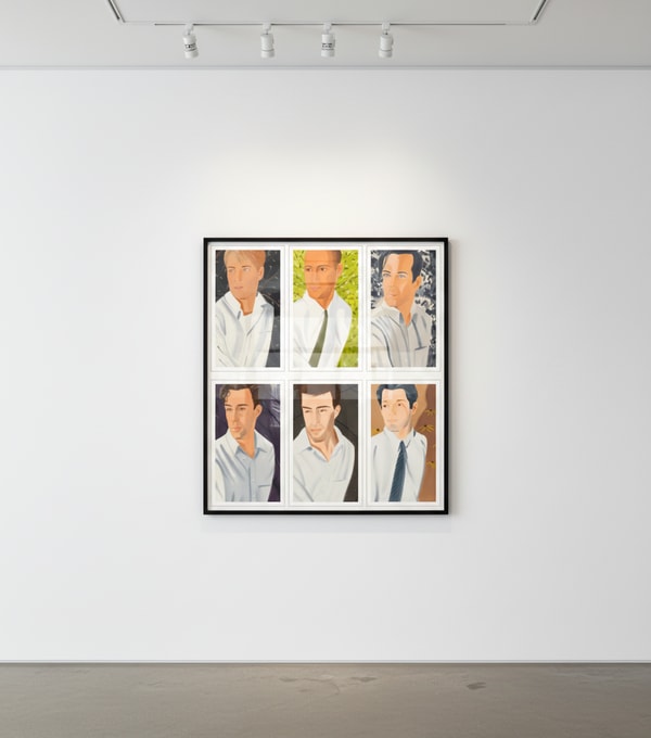 Alex Katz - White Shirts, 2021, Archival pigment ink on Innova Etching Cotton Rag 315 gsm fine art paper