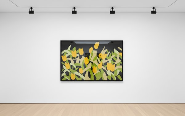 Alex Katz - Yellow Tulips, 2014, Silkscreen in fifteen colors