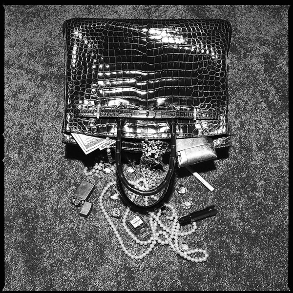 Tyler Shields - Birkin Spill B&W, 2023