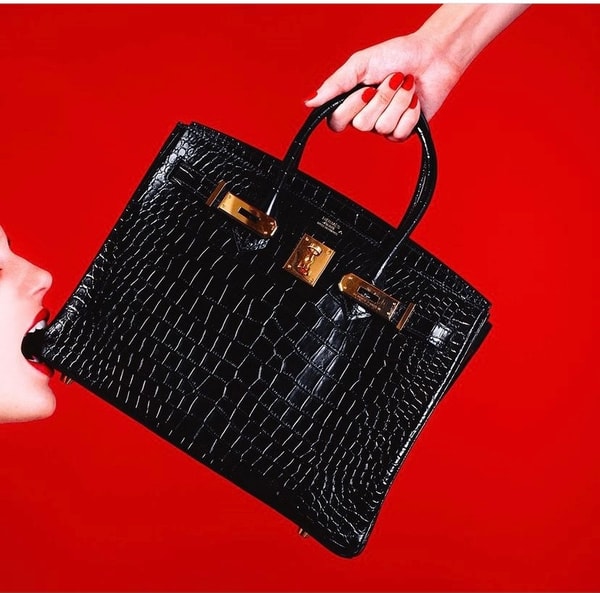 Tyler Shields - Black Birkin, 2021