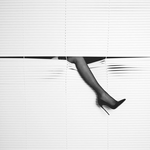 Tyler Shields - Blinds and High Heel, 2025